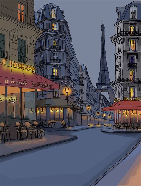 Rainy Paris Evening Art By Alexei Butirskiy Artofit