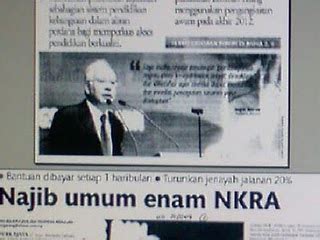 Negara yang berbentuk jajaran pulau ini memang dapat dikatakan sangat maju. GERAK MASSA MALAYSIA (GESSA): APA itu NKRA???