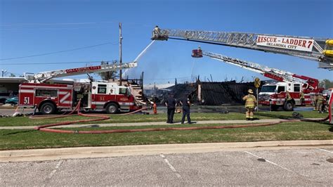 Fire Crews Battle Third Alarm Fire In Okc Oklahoma City