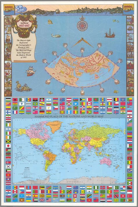 Pikuuukip — Mapsontheweb The World 1492 And 1992 Map