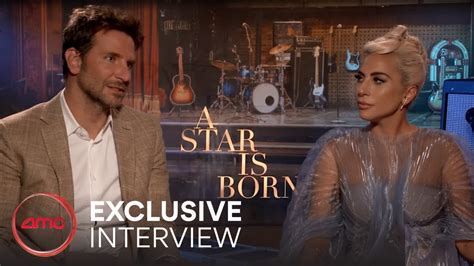 A Star Is Born Interview Bradley Cooper Lady Gaga Amc Theatres 2018 Youtube