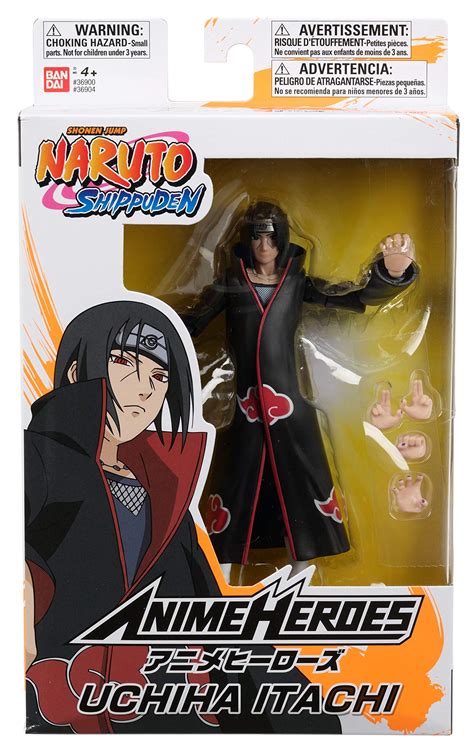 buy anime heroes official naruto shippuden action figure itachi uchiha poseable action