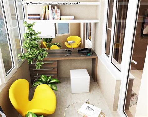 Space Saving Home Office Ideas Transforming Small Balcony