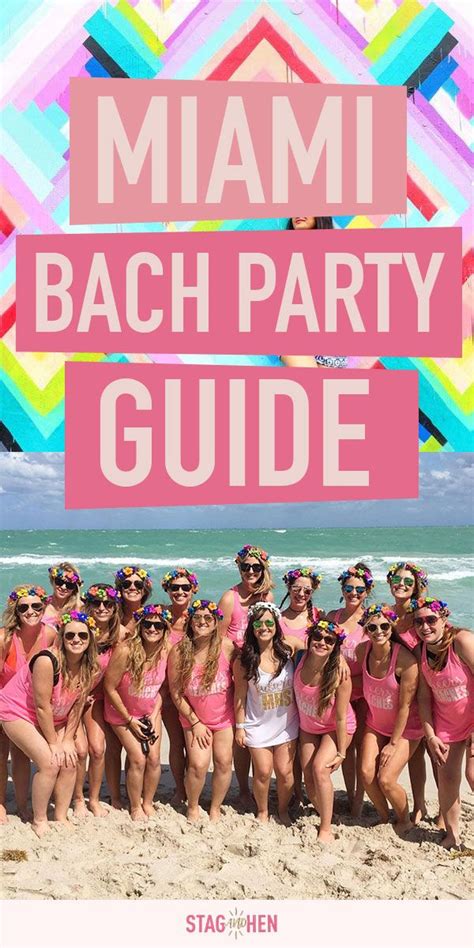 Here are some pg bachelorette party ideas you can consider: The BEST Miami Bachelorette Party Guide! Where to eat ...