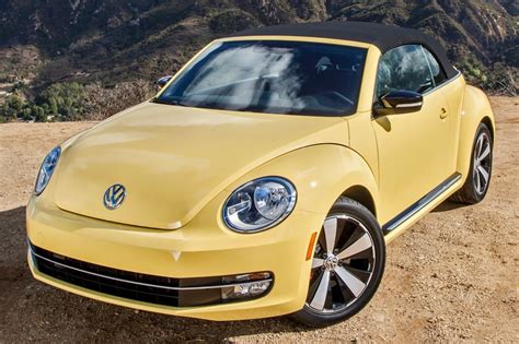 Used 2014 Volkswagen Beetle Convertible Diesel Pricing For Sale Edmunds