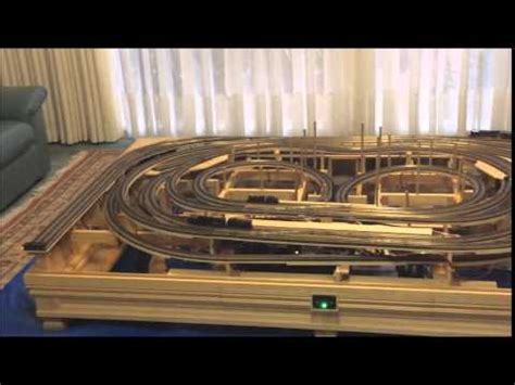 N Scale Coffee Table Train Layout Pt Youtube