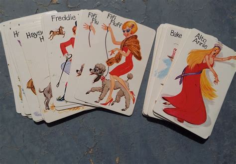 Vintage 1970s Whitman Old Maid Complete Card Game Etsy