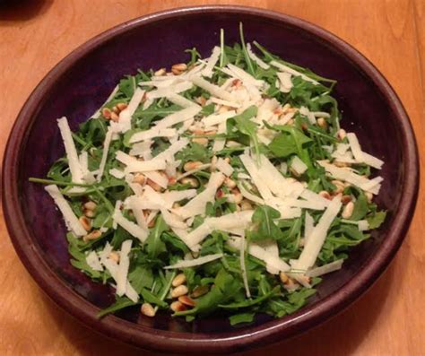 Arugula Salad With Pine Nuts And Pecorino The Pantry Portfolio