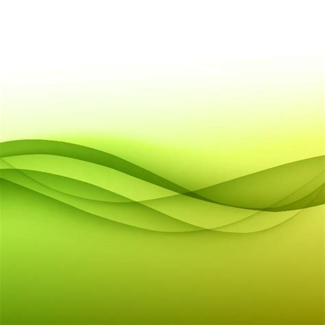 Green Abstract Wave Background Tech Clever