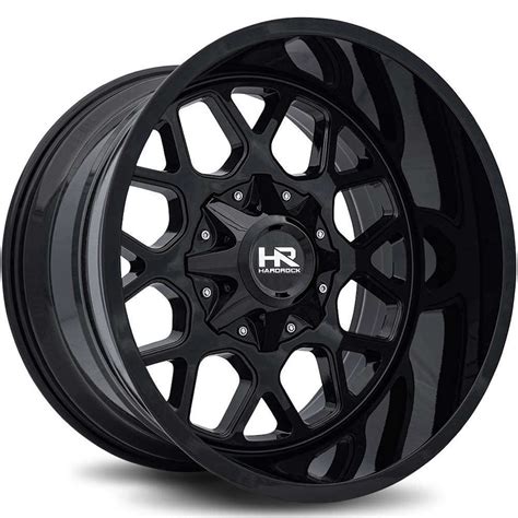 Hardrock Gunner Gloss Black 20x12 44mm With Federal Couragia Mt