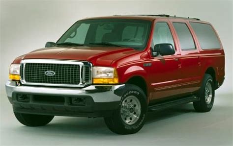 2001 Ford Excursion Review And Ratings Edmunds