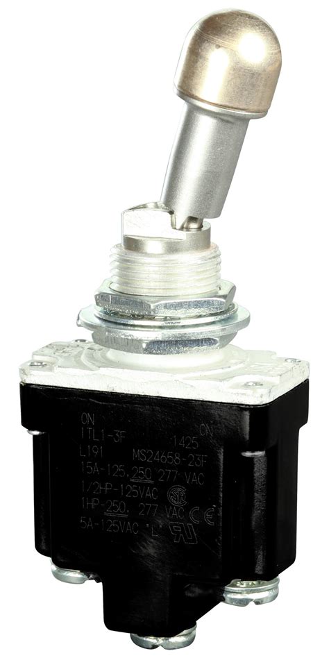 Ms24658 23f Honeywell Toggle Switch On On Spdt