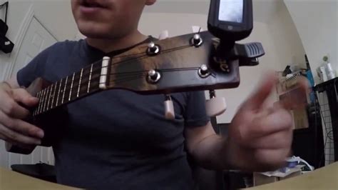 How To Tune A Guitar With A Digital Tuner Youtube