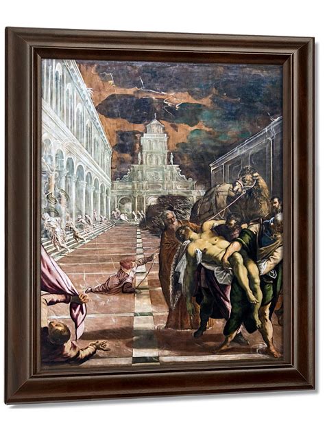 Saint Marks Body Brought To Venice By Jacopo Tintoretto