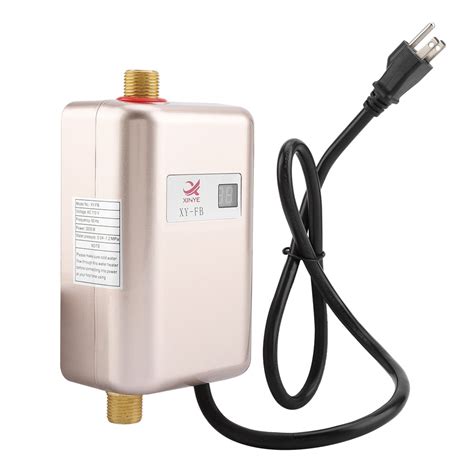 110v 3000w Instant Electric Tankless Hot Water Heater Home Whole House Heating Cooling And Air