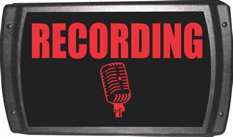 New Led Recording Signs — American Recorder Technologies Inc
