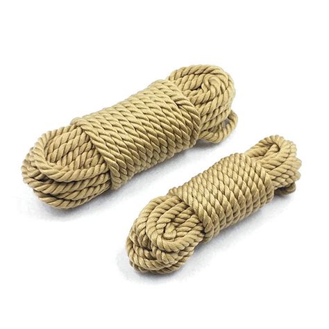 BDSM juguetes sexuales Bondage para hombres y mujeres cuerda de algodón esposas tobillo