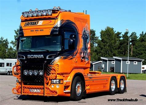 Truck Scania Big Trucks Customised Trucks Heavy Truck