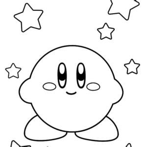 Kirby Fight Bravely Coloring Pages : Kids Play Color