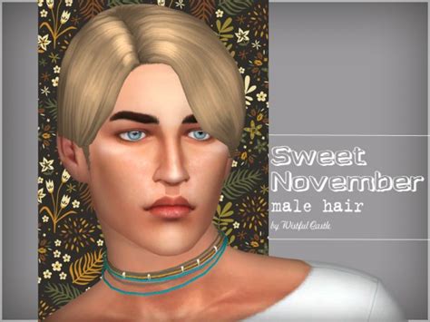 The Sims Resource Sweet November Hair By Wistfulcastle • Sims 4 Downloads