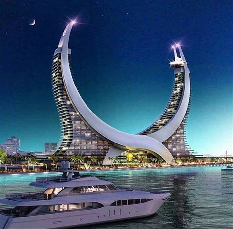 Katara Towers Qatar Doha Future Buildings Architecture
