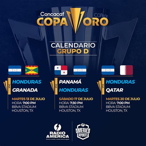 Copa Oro 2021 Grupos Calendario Copa Oro 2021 Calendario Completo Y