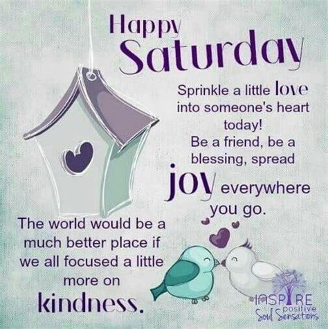 59 Saturday Quotes Happy Saturday Sprinkle A Little Love Into
