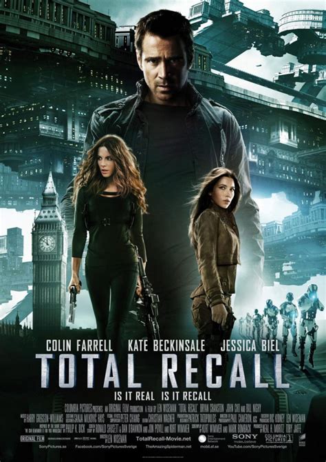 The devastation of chemical war has divided earth into two superpowers at the end of the 21st century—the united federation of britain and the colony. I've Seen You Somewhere Before: TOTAL RECALL Film Review