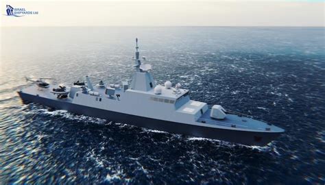 Israel Shipyards Unveils Multi Roll Corvette Israel Defense