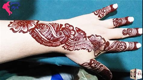 Quick And Easy Party Mehndi Easy Mehndi Beautiful Mehndi Design Youtube