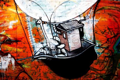 Fitzroy Graffiti Melbourne By Rosina Lamberti Redbubble