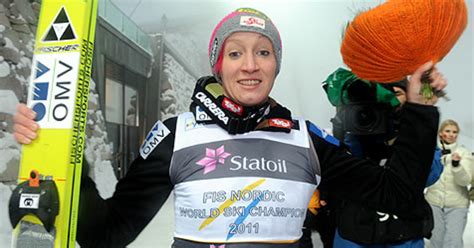 Damen Skispringen Steirerin Daniela Iraschko Holt In Oslo Wm Gold
