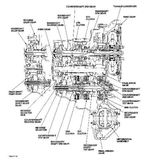 Diagram 1996 Honda Accord Transmission Diagram Mydiagramonline