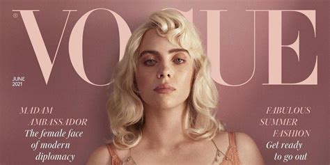 Billie Eilish Stuns On The Cover Of British Vogue Paper