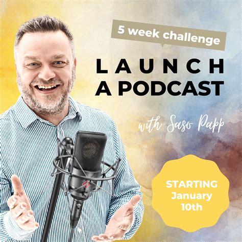 launch a podcast 5 week challenge