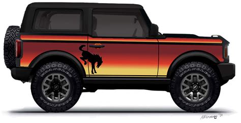 Todays Teaser Ford Bronco Stickers Preview Paint Colors And Trims
