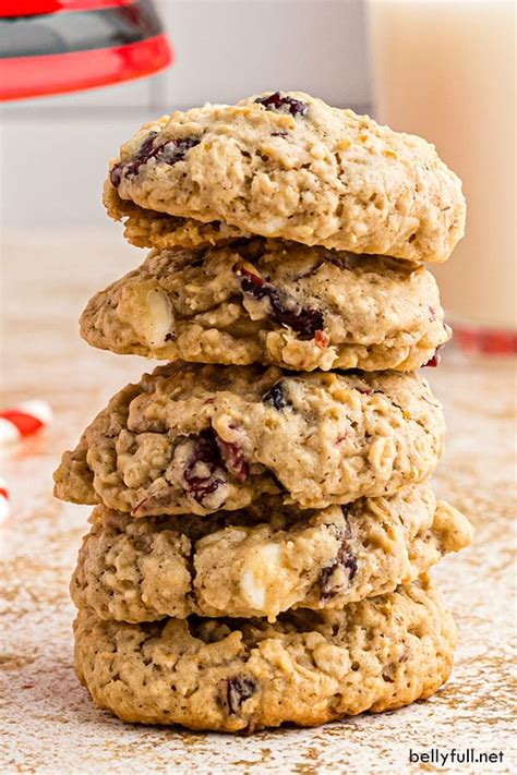 Oatmeal Craisin Cookies Belly Full