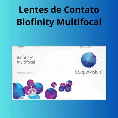 Lentes De Contato Biofinity Multifocal Eyecolors Vison Care