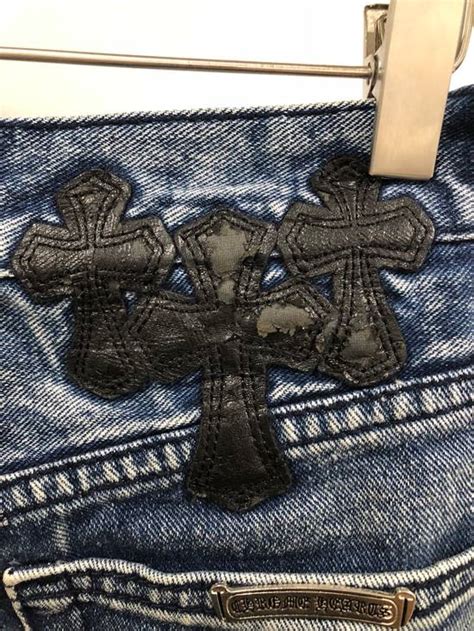 Chrome Hearts Chrome Hearts Patch Jeans Grailed