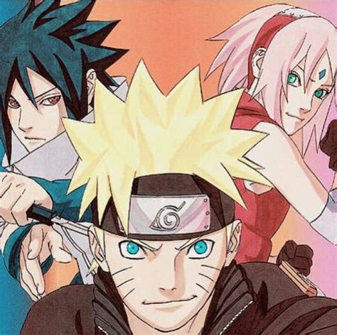 Sasuke Naruto Sakura Shippuden Team 7 Reunite Combo Anime Naruto