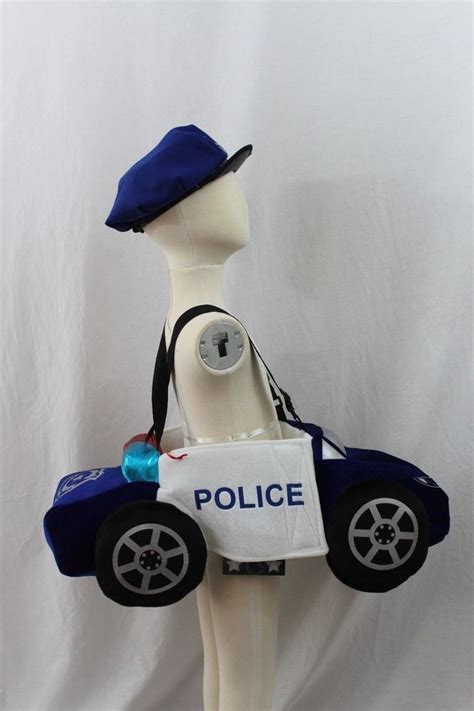 Boutique Police Car Cop One Size 3 7 Halloween Costume Boy Girl Hat