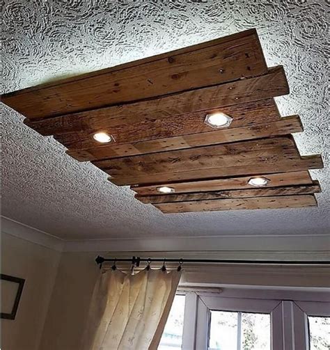 Trend Terbaru Wood Ceiling Recessed Lighting Model Plafon