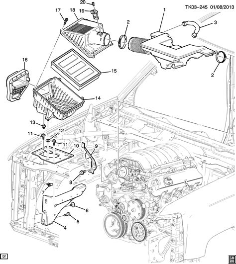 Chevrolet Silverado Air Intake System