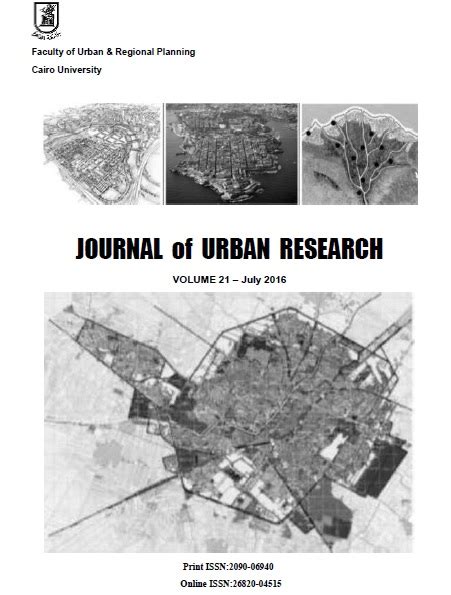 Journal Of Urban Research Articles List