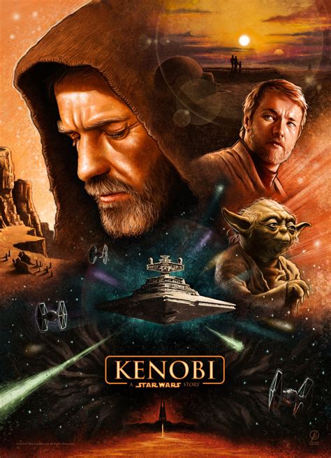 Kenobi A Star Wars Story Poster By Wolfgang Leblanc Rstarwars