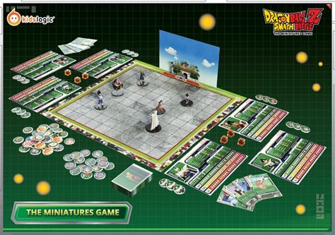 The Dragon Ball Z Smash Battle Miniatures Game By Kids Logic Co Is A