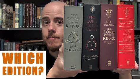 The Best Lord Of The Rings Editions Book Collection Youtube