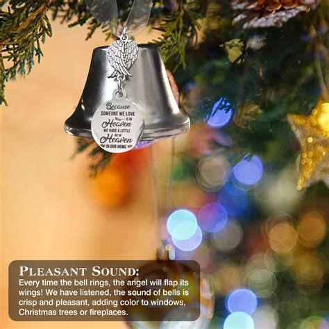2 Pack Its A Wonderful Life Christmas Angel Bell Ornament Tree Angel