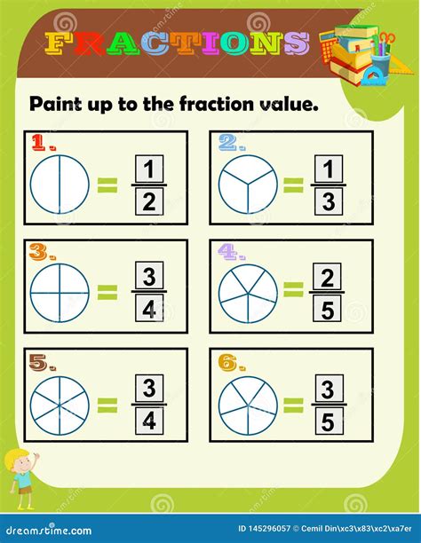 Math Fractions For Kids