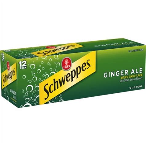 Schweppes Ginger Ale Soda Cans Limit Of 10 12 Pk 12 Fl Oz